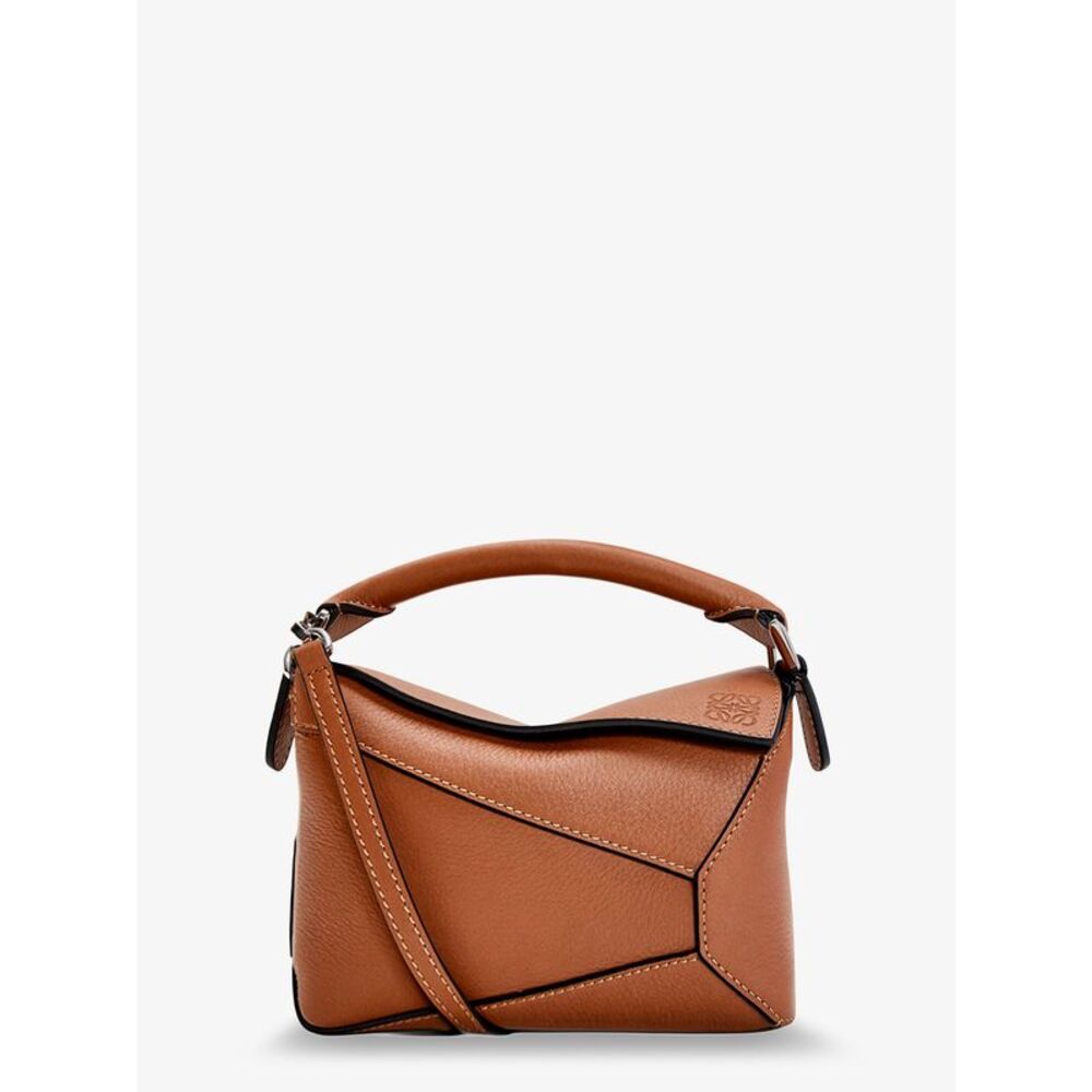 Loewe Women Puzzle Edge Mini Leather Handbag